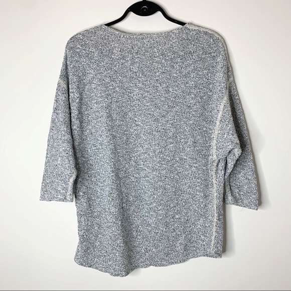 American Apparel Reversible Easy Sweater Grey O/S - Picture 11 of 14